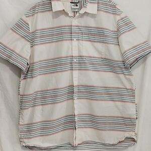THE NORTH FACE Men's XXL Baytrail Yarn-Dye Gardenia White Explore Stripe
